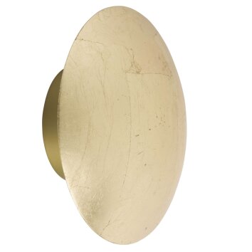 Brilliant SUNSET Wall Light dark brown, gold, 1-light source