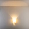 Zera wall light aluminium, white, 1-light source