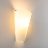 Zera wall light aluminium, white, 1-light source