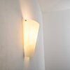 Zera wall light aluminium, white, 1-light source