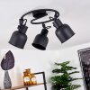 Juliboy Ceiling Light black, 3-light sources
