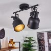 Juliboy Ceiling Light black, 2-light sources