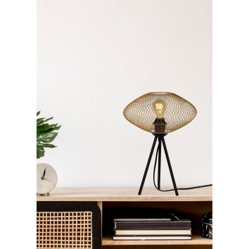 Lucide MESH Table lamp black, 1-light source