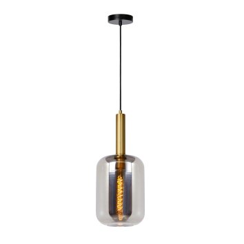 Lucide JOANET Pendant Light gold, brass, black, 1-light source
