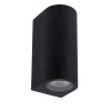 Lucide ZARO Outdoor Wall Light black, 2-light sources