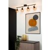 Lucide MAREN Ceiling Light gold, brass, black, 4-light sources