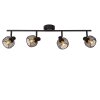Lucide MAREN Ceiling Light black, 4-light sources