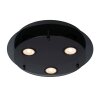 Lucide OKNO Ceiling Light black, 3-light sources