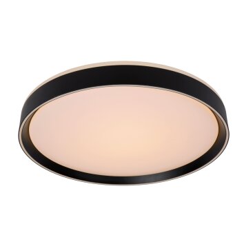 Lucide NURIA Ceiling Light LED black, 1-light source