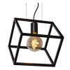 Lucide FABIAN Pendant Light black, 1-light source