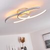 GUINEA Ceiling Light LED titanium, 2-light sources