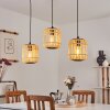 Sukhothai Pendant Light black, 3-light sources