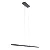 Steinhauer Light Stripe Pendant Light LED black, 1-light source
