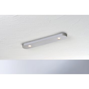 Bopp-Leuchten CLOSE Ceiling Light LED silver, 2-light sources