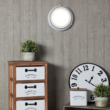 Brilliant Plains Ceiling Light white, 2-light sources