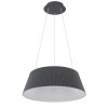 Globo CROTONE Pendant Light LED anthracite, 1-light source, Remote control