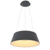 Globo CROTONE Pendant Light LED anthracite, 1-light source, Remote control