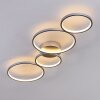 Rodekro Ceiling Light LED matt nickel, 1-light source