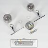 Stranderod Ceiling Light chrome, 2-light sources