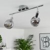 Stranderod Ceiling Light chrome, 2-light sources