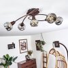 Warga Ceiling Light LED bronze, 5-light sources