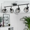 Pipisu Ceiling Light black, 4-light sources