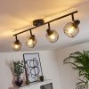 Pipisu Ceiling Light black, 4-light sources