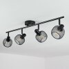 Pipisu Ceiling Light black, 4-light sources