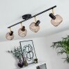 Pipisu Ceiling Light gold, brass, black, 4-light sources