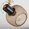 Pipisu Ceiling Light gold, brass, black, 4-light sources