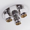 Verasara Ceiling Light chrome, 3-light sources