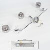 Stranderod Ceiling Light chrome, 3-light sources