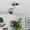 Stranderod Ceiling Light chrome, 1-light source