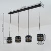 Mongolei Pendant Light black, 4-light sources