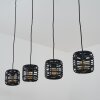 Mongolei Pendant Light black, 4-light sources