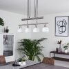 Warga Pendant Light LED matt nickel, 4-light sources