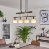 Warga Pendant Light LED matt nickel, 4-light sources
