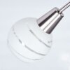 Warga Ceiling Light LED matt nickel, 3-light sources
