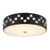 Globo ABELIA Ceiling Light LED black, 1-light source