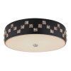 Globo ABELIA Ceiling Light LED black, 1-light source