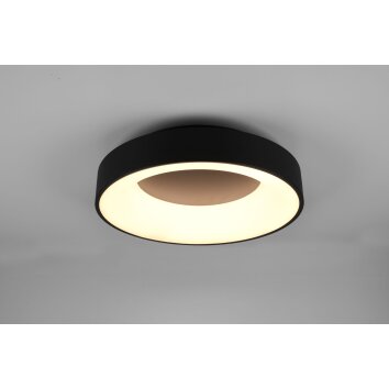 Trio Girona Ceiling Light LED black, 1-light source