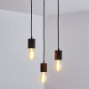 Ajaccio Pendant Light black, 3-light sources