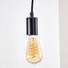 Palmetto Pendant Light Light wood, black, 4-light sources