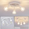 Baripada Ceiling Light white, 3-light sources