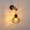 Gainesville Wall Light Light wood, black, 1-light source
