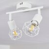 Baripada Ceiling Light white, 2-light sources