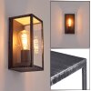 Hamra Outdoor Wall Light black, silver, 1-light source