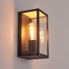Hamra Outdoor Wall Light black, silver, 1-light source
