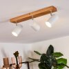 Zuoz Ceiling Light Light wood, 3-light sources