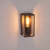 Hakkas Outdoor Wall Light black-gold, 1-light source